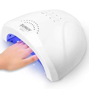 lot 5662 image: UV LED Nail Lamp, SUNUV Gel Nail Light for Nail Polish 48W UV Dryer with 3 Timers SUNone