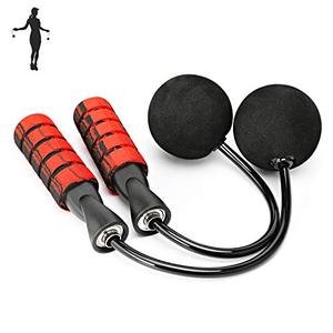 lot 5665 image: APLUGTEK Jump Rope, Training Ropeless Skipping Rope for Fitness, Adjustable Weighted Cordless Jump Rope for Men Women Kids