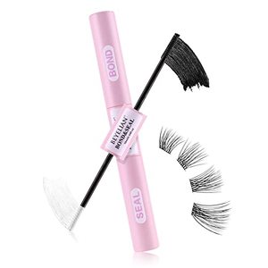 lot 5735 image: BEYELIAN Lash Bond and Seal, Cluster Lash Glue Mascara Wand for Lash Clusters, DIY Eyelash Extension Bond & Seal Strong Hold & Latex Free Waterproof for Personal Makeup Use at Home All Day