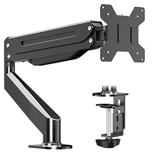 lot 5778 image: Suptek Monitor Mount Gas Spring Monitor Arm Desk Mount Fully Adjustable Fits 17 20 22 23 24 26 27 inch Monitors Weight Capacity up to 13.2 lbs