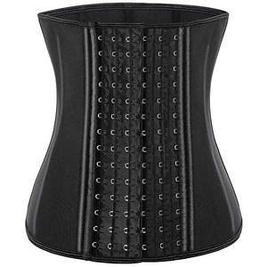 lot 5788 image: ECOWALSON Waist Trainer for Women Corset Cincher Body Shaper Girdle Trimmer with Steel Bones Extender