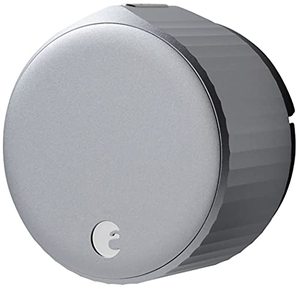 lot 6773 image: August Home, Wi-Fi Smart Lock (4th Generation) Fits Your Existing Deadbolt in Minutes, Silver