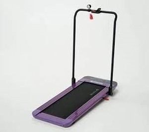 lot 5686 image: Fitnation Slimline Pro Walking Treadmill Purple
