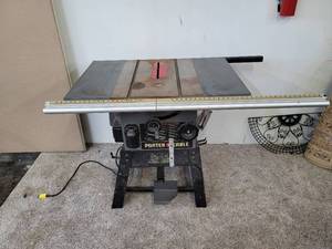 lot 389 image: Porter cable 10 table saw