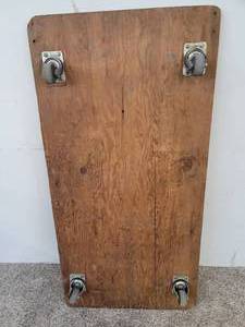 lot 407 image: Wood moving dolly
