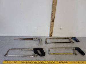 lot 516 image: (4) Hand Saws