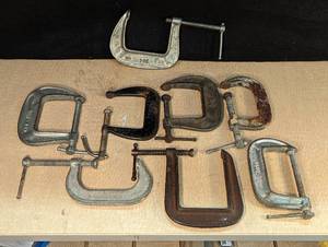 lot 644 image: C Clamps.