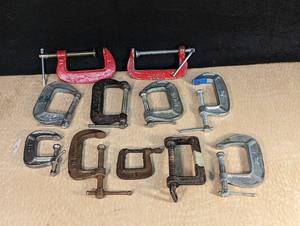lot 645 image: C Clamps.