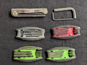 lot 663 image: Allen Wrench Sets.