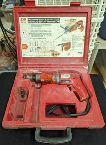 lot 689 image: Red Head 606 3-V HammerDrill