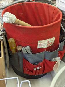 lot 702 image: Bucket Boss and Contents.