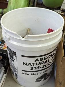 lot 706 image: Bucket, Liquid Nails and more.