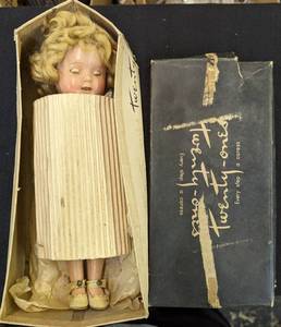 lot 747 image: Vintage Doll.