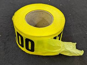 lot 754 image: Yellow Caution Tape Roll