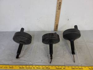lot 527 image: (3) Plumbing snakes