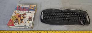 lot 548 image: Keyboard & Dogz II your virtual petsz