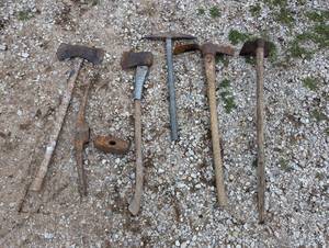 lot 592 image: Axes & pickaxes