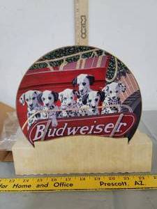 lot 555 image: Budweiser six pack plate number 14771
