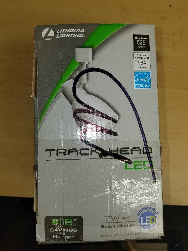 lot 1790 image: Lithonia Lighting White LED track head