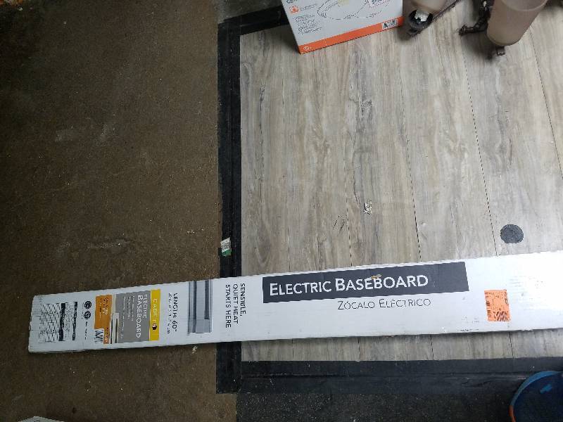 lot 1817 image: Cadet baseboard Heater 60