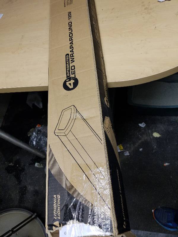 lot 1830 image: Lithonia Lighting 4 LED Wraparound -dented