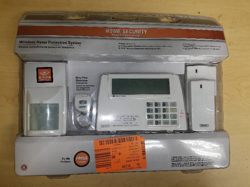 lot 1897 image: Defiant Home Security Wireless Protection System