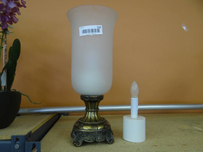 lot 318 image: 2 Fake candles.