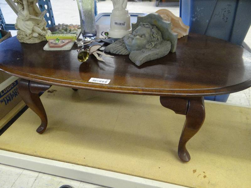 lot 340 image: Coffee table, contents not included.
