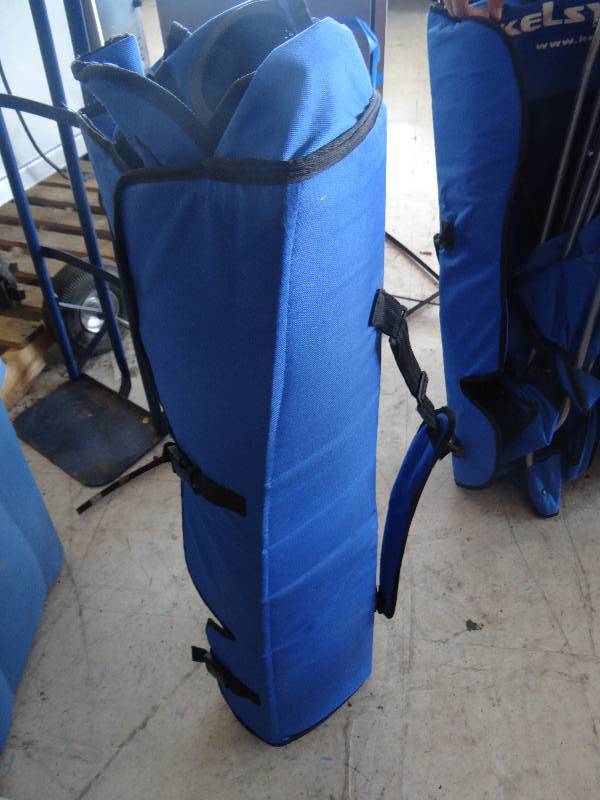 lot 372 image: Folding chair in carry casecanopy.