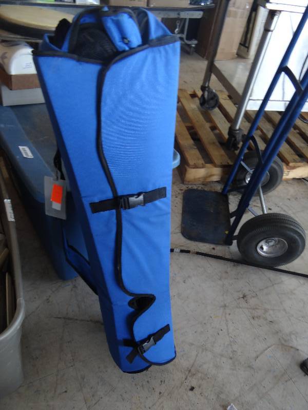 lot 373 image: Folding chair in carry casecanopy.