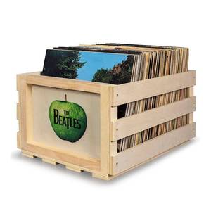 lot 17655 image: Crosley Radio The Beatles Record Storage Crate in Beatles-Tan at Nordstrom Retail $44.95