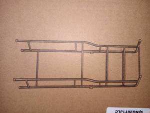 lot 17665 image: UDEAR Bathroom Shelf Unit Black Metal 3 shelf
