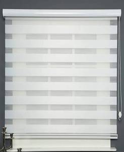 lot 17674 image: Shadesu Window Shade Zebra Blind 34 x 72 $69.23 retail