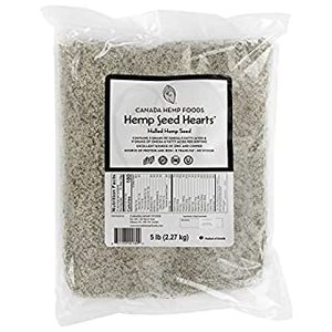 lot 17692 image: Canada Hemp Foods Hemp Seed Hearts - Protein and Omega Superfood - NON-GMO, Vegan, Gluten Free - 5lb Bag (B073RTGW6D)