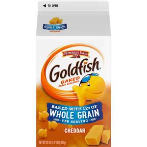 lot 17693 image: 2 x 30 oz. PEPPERIDGE FARM CRACKERS CHEDDAR