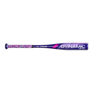 lot 17710 image: True Temper Baseball Purple Dynamic -12 Tee Ball Bat