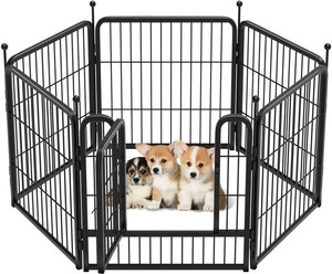 lot 17722 image: FXW Rollick 24 in. high 6 panel Dog Playpen New