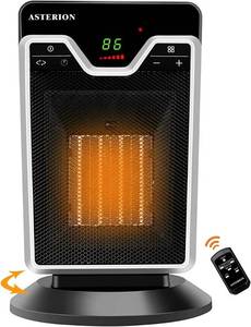 lot 17730 image: Asterion Ceramic Heater with Remote Model HX1002