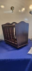 lot 1883 image: Wooden magazine rack