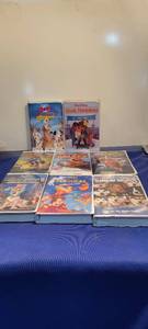 lot 1916 image: Eight walt disney home videos v h s