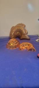 lot 1971 image: Three metal figurines