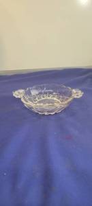 lot 1980 image: glass with divided bowl