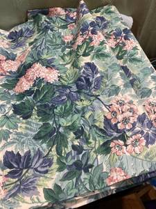 lot 5295 image: 2) valance panels, 86 inches each x 17 inch