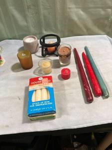 lot 7767 image: Miscellaneous candles