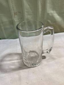 lot 7780 image: 5 12 x 7�� glass mug with handle