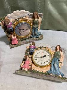 lot 7794 image: 2) 7�� x 6�� ceramic 1 is a o��clock