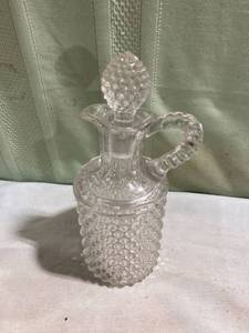 lot 7801 image: 9 14 x 4 12�� glass vineger crafte