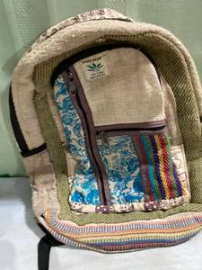 lot 7805 image: Pure Hemp backpack
