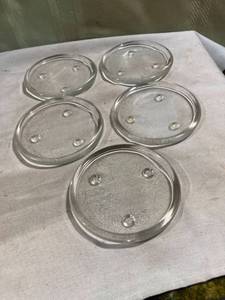lot 7909 image: 5) 5 inch candleholders