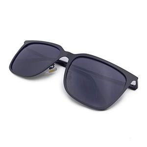 lot 7053 image: JS SGT31 Polarised Sunglasses with Stainless Steel Frame (Black FrameBlack Lens)